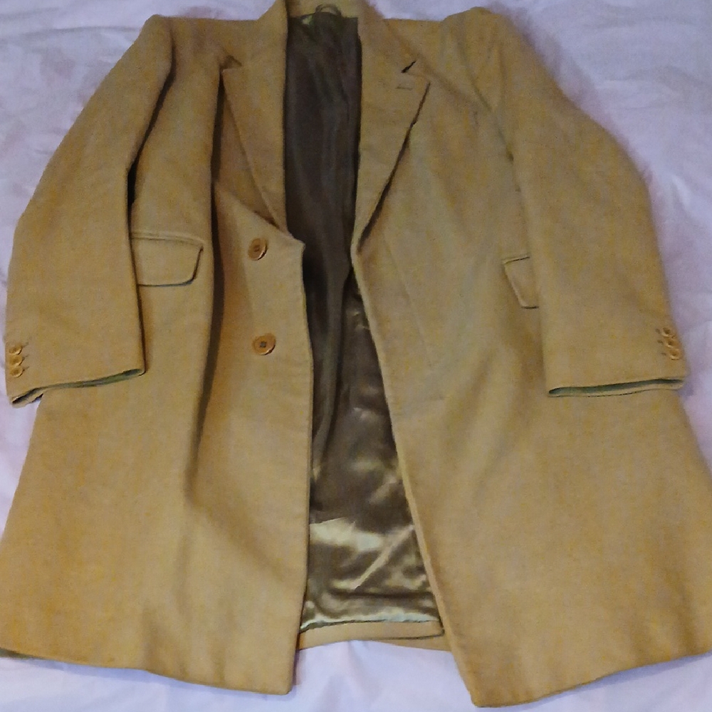 Helmut Lang Tan Men's Trench Coat - Picture 5 of 6
